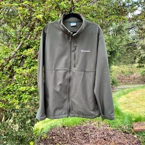 Columbia Full Zip Softshell Jacket XXL
